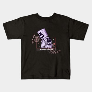 Marshmello Modern Party Kids T-Shirt